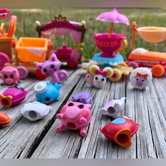 LALALOOPSY Silly Train Extra Carts & Animals Ride For Doll Works Great Pig Sheep - Picture 4 of 16